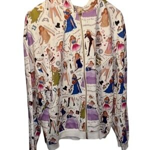 Taylor Swift Eras Tour Full Zip Hoodie All Over Print Fan Merch size‎ L/XL